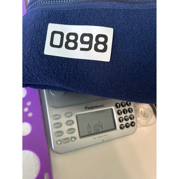 Layers Mens Navy Blue Fleece Vest Full Zip Pockets Outdoor Casual Size M - Picture 9 of 9